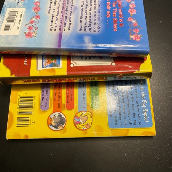 Geronimo and Thea Stilton -3 books (scholastic) - Picture 2 of 3